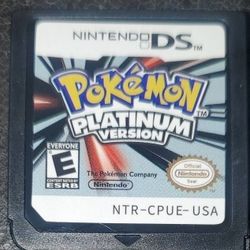 Pokemon Platinum Nintendo DS Video Game Cartridge 