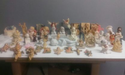 55+pc religious figurines