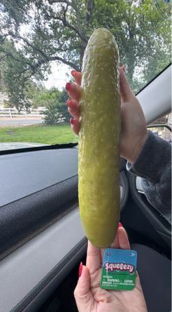 Brand New Squeeezy Pickle/Cucumber