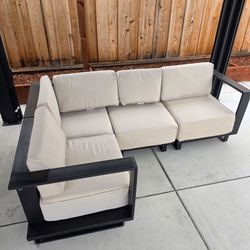 Sophia & William 4 Pieces HDPE Patio Furniture Set with

9.8" Thick Cushions
