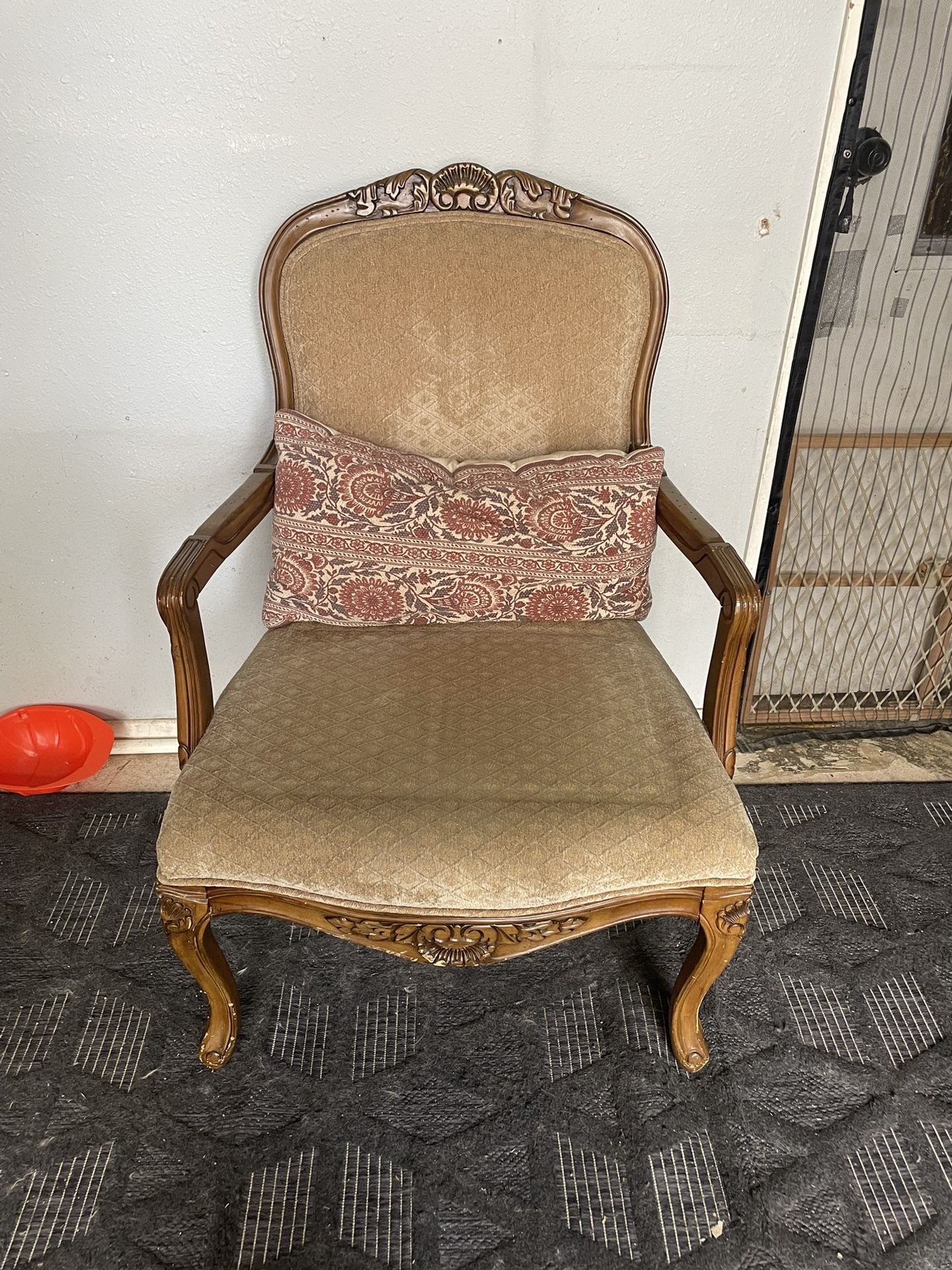 Accent Chair Vintage Antique Style