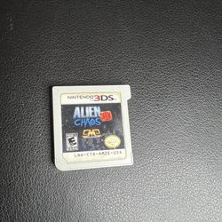 Alien Chaos 3D (Nintendo 3DS) - Authentic, Game Cartridge Only