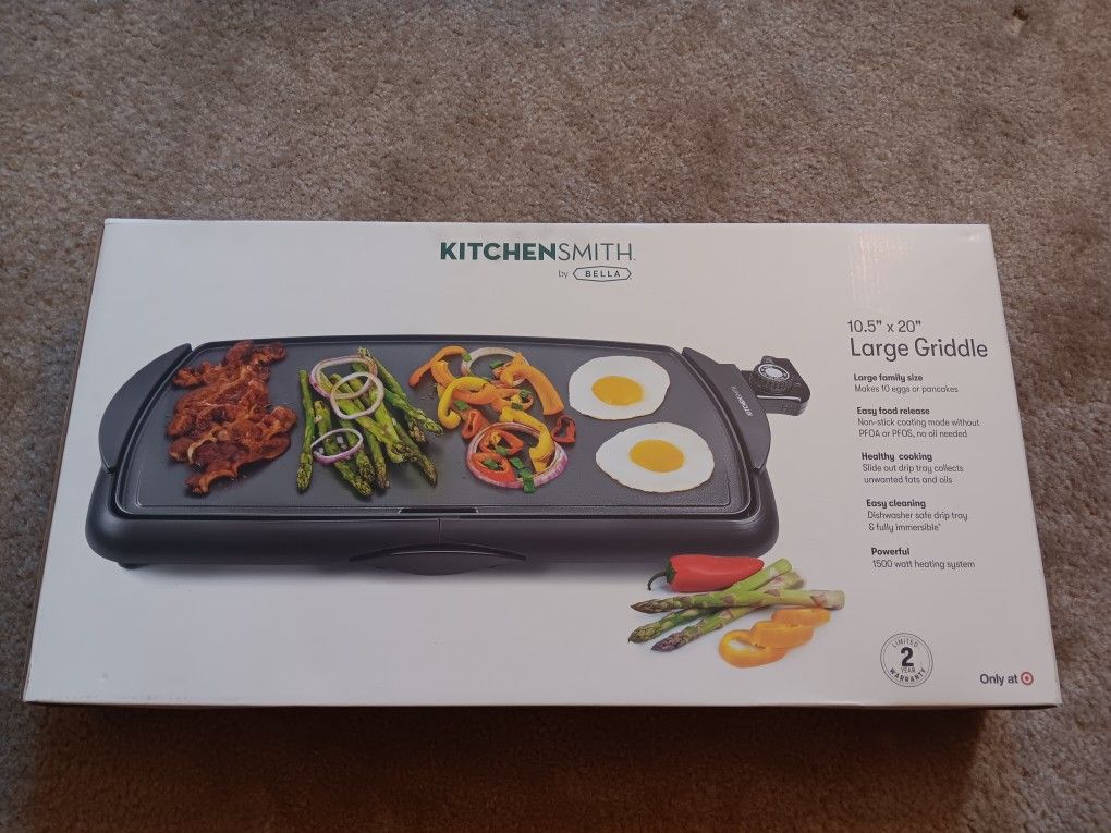 KitchenSmith by Bella Electric Griddle