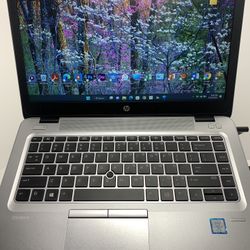 i5..i5..HP  WINDOWS  11 ELITEBOOK  840 -G4…7 GENERATION   ….130 GB …SSD  ( Capacity  ) 16.0 RAM . READY FOR CLASSES  From  HOME 