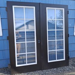 French Doors 72x79 Fiberglass 