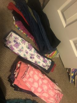 Winter lot pants only sizes 18mos/2T/3t girls