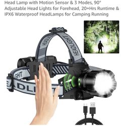 Brand New : Headlamp Rechargeable