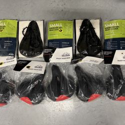 Brand New Seats (5) And Gel Seat Covers (10)
