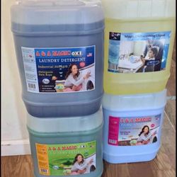 Liquid Detergent, Dish Soap Or Fabric Softner 