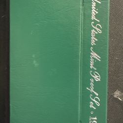 #127 1996 U.S. Mint Proof Set – Original Box – Brilliant Mirror-Finish Coins 