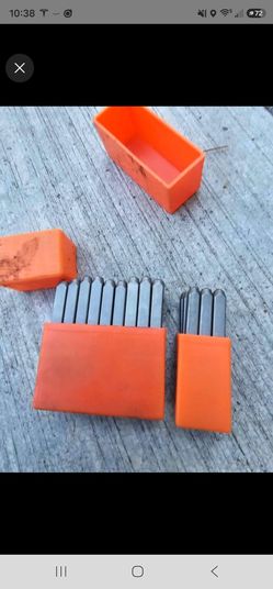 Punch Set A-Z 0-9 Metal Marking w/ Cases