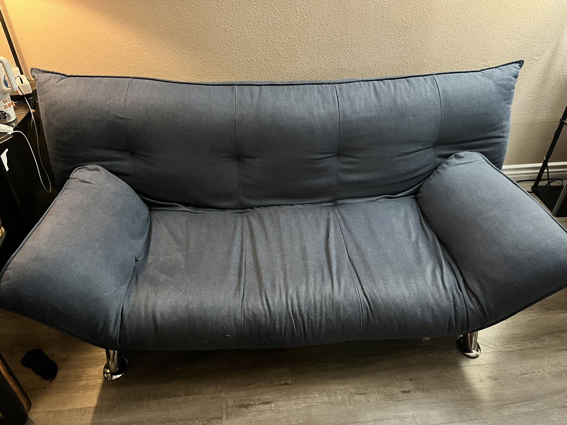 Blue Futon/ Couch 