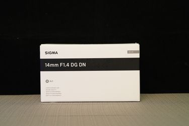 Sigma 14mm f/1.4 DG Art Lens (Sony E)