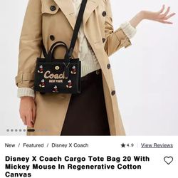 Coach Mickey mini Tote 