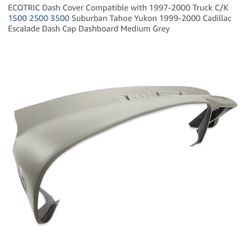 98-2000 C/k 1500 Dash Cover 99-2000 Escalade 