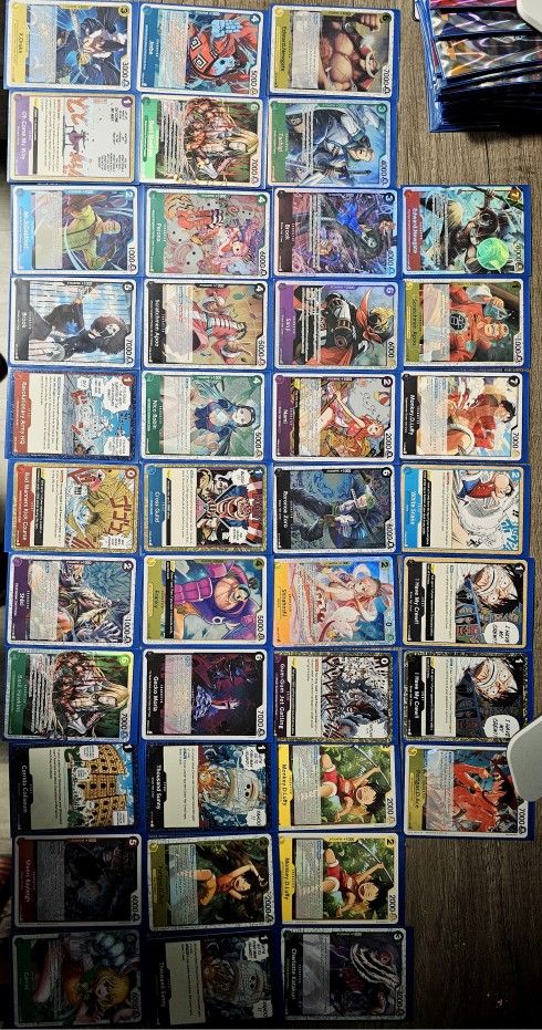 One Piece Foil Cards