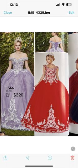 Traje De Quinces Solamente en Color Lila