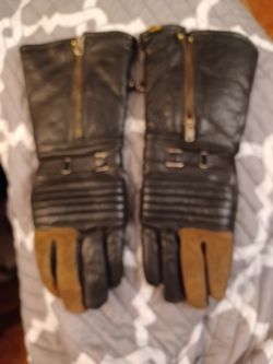 Vintage Motorcycle Gloves