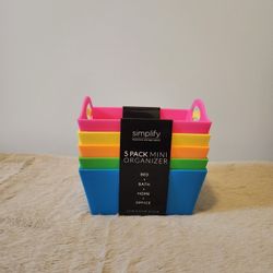 MINI ORGANIZER BINS
