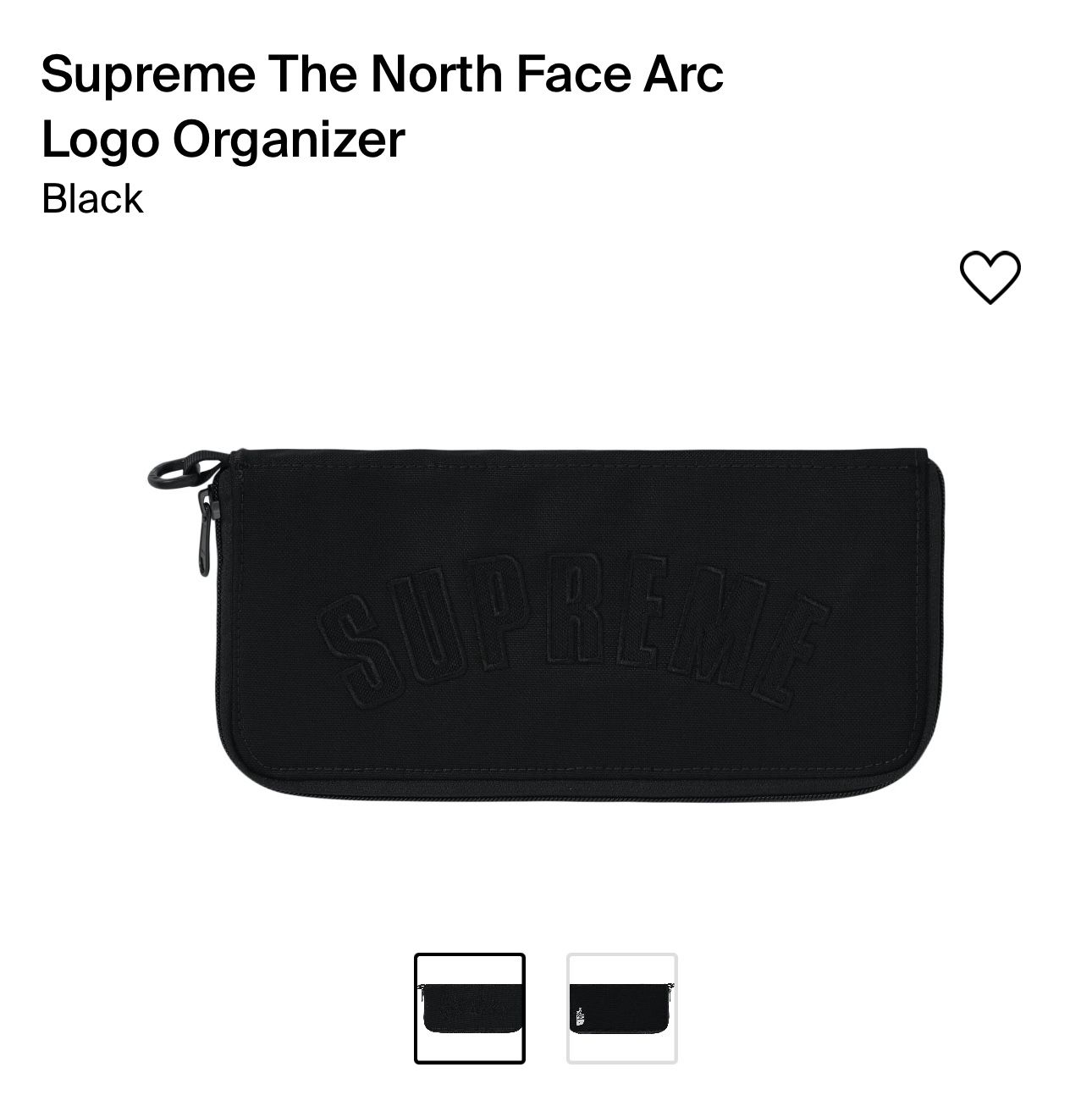 Supreme The North Face Organizer 