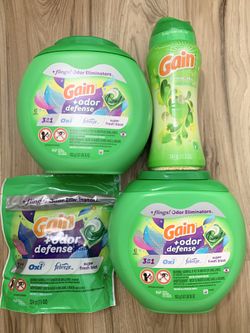 $38 Two Gain pods 42ct , One Pack 16ct, and Gain beads 12.2oz