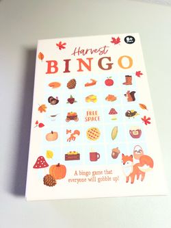 Harvest Bingo Board Game by Eccola Brand as new