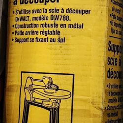 DEWALT

Scroll Saw Stand with All-Metal Contruction & Adjustable Legs

