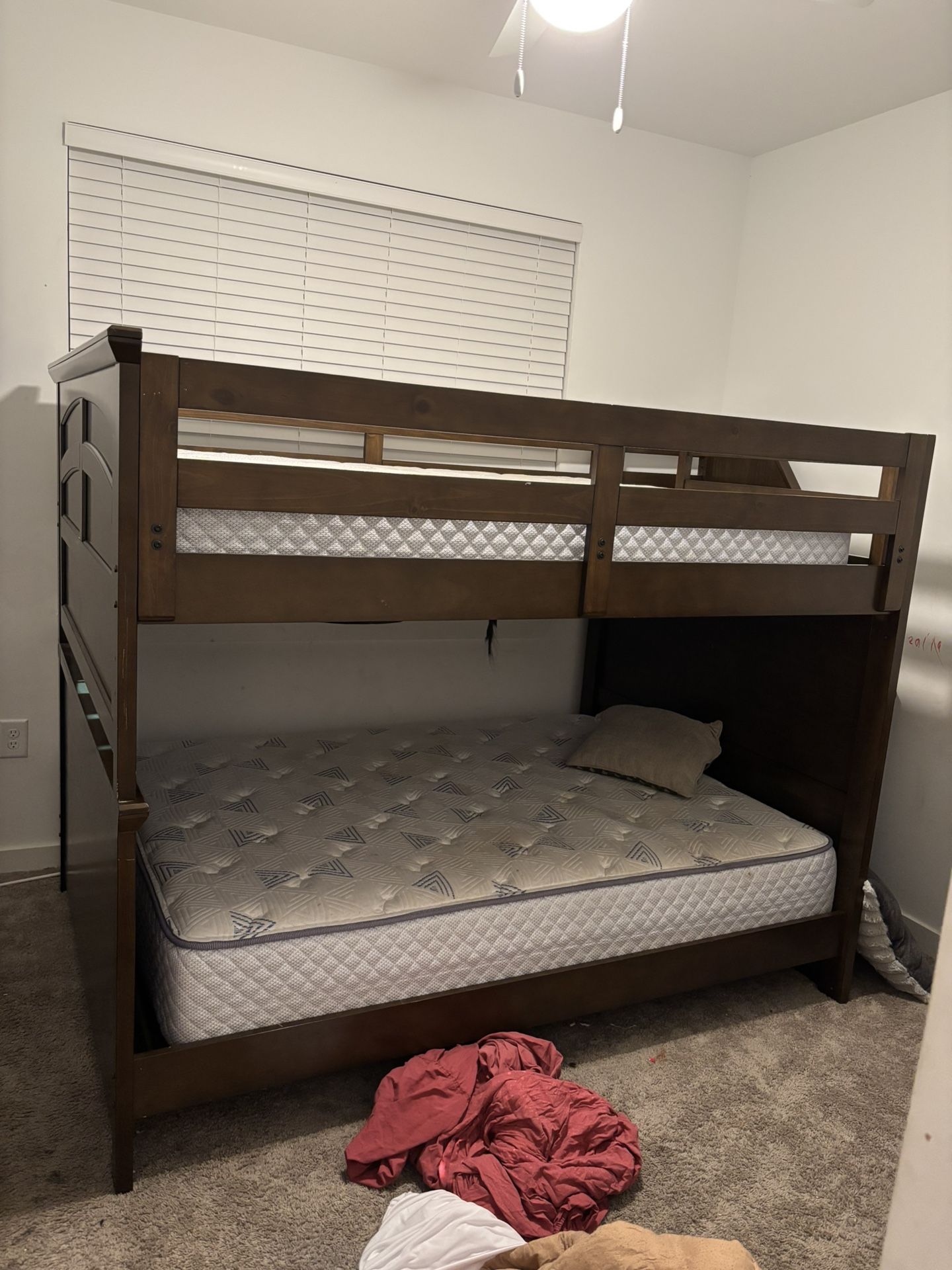 Kids Bunk Bed With Dresser