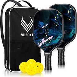NEW Pickleball Paddles set of 2, Graphite Honeycomb Core
