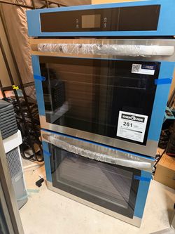 fridgaire double oven