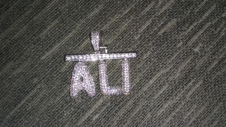 Custom ALI Pendant with chain