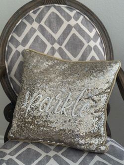 Sparkle Sequin Decorative Throw Pillow