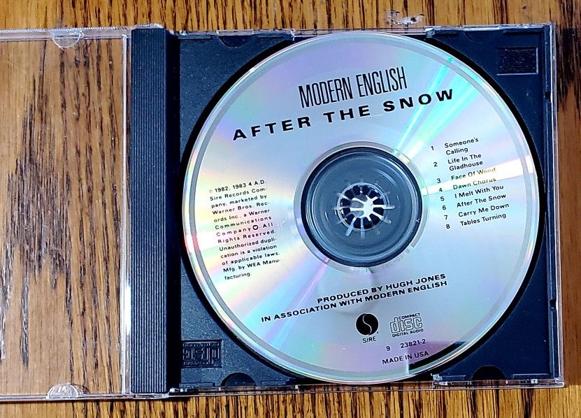 Modern English CD "After the Snow"