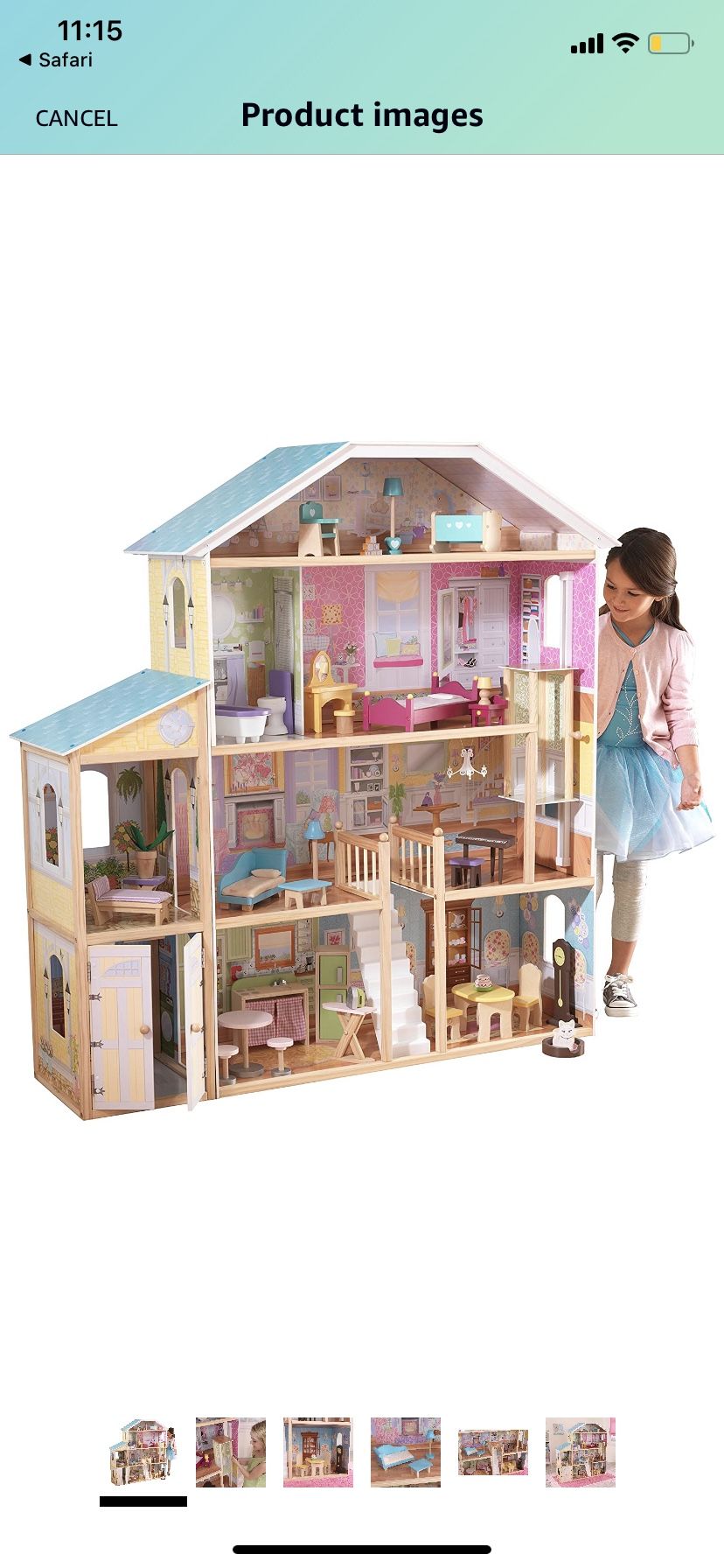 KidsKraft Mansion Doll House NEW
