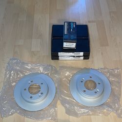 Rear Rotors Brake Pads 18-20 Hyundai Elantra