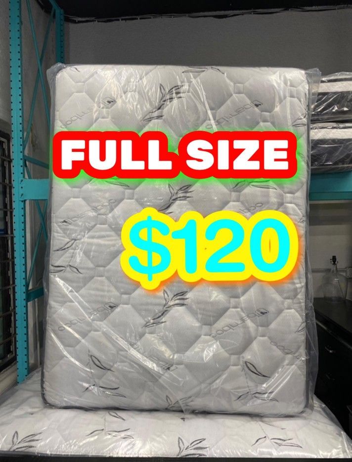 New Full Size Mattress 