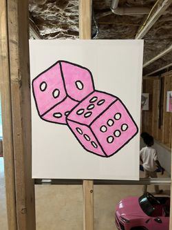 Pink Dice Picture 