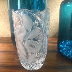 Crystal Flower Vase 