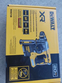 NEW DEWALT 20V XR 1"SDS PLUS ROTARY HAMMER DRILL