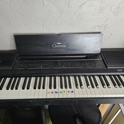 Yamaha Clavinova Black Digital Piano 
