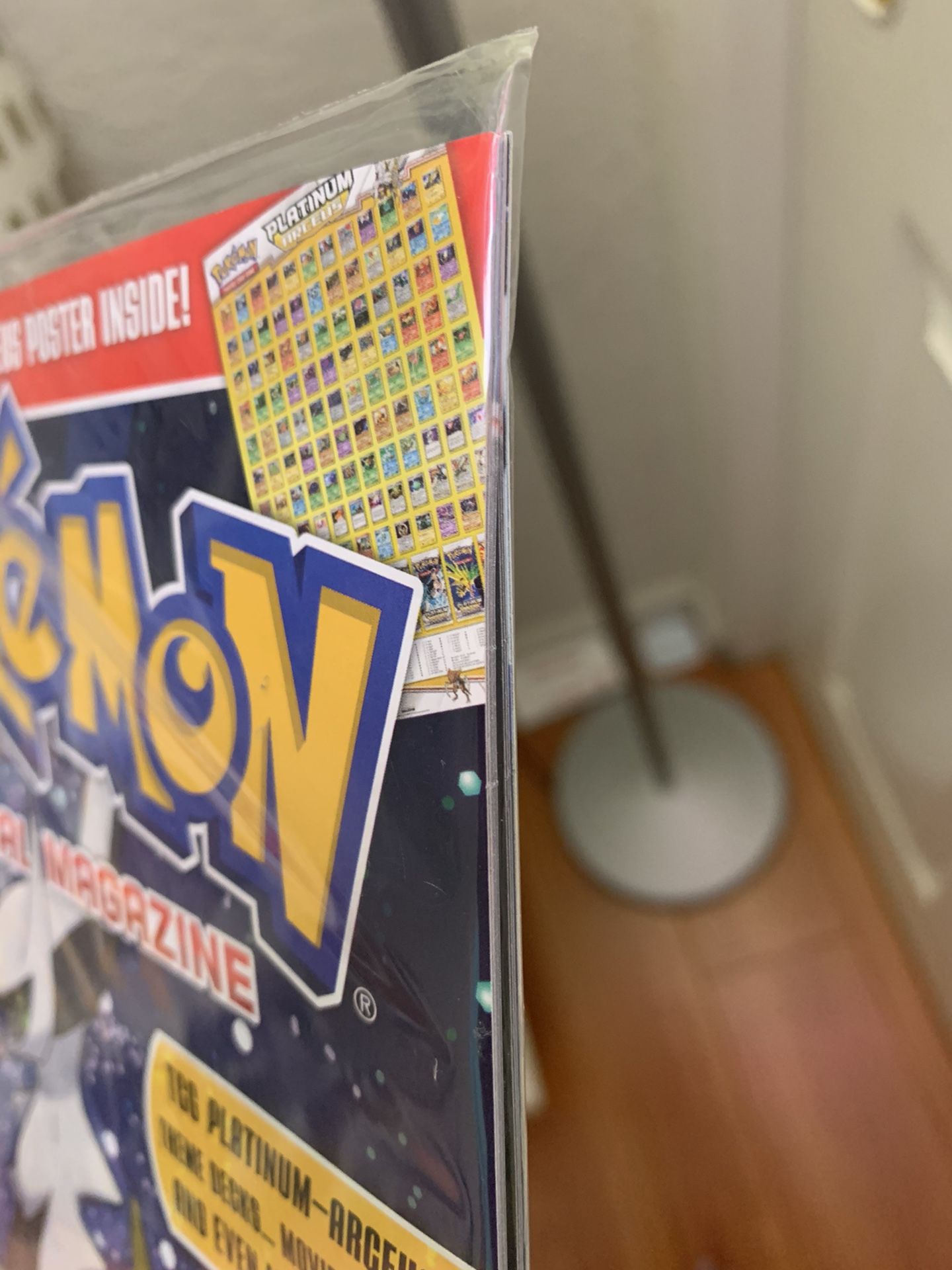 SEALED Pokemon Official Magazine #1 Special Edition Platinum