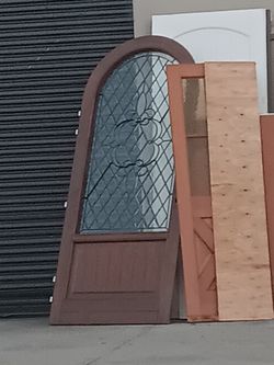 Antique Style Round Top Door