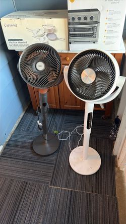 Dreo and Levoit Pedestal Stand Fans
