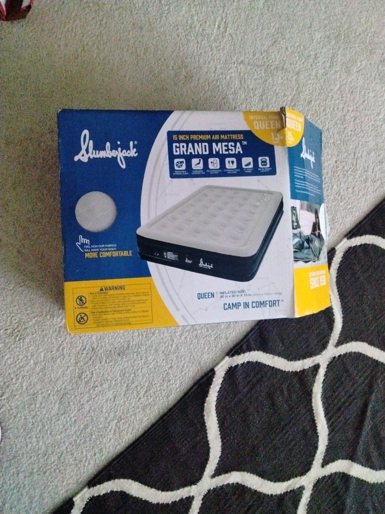NEW Slumberjack Camping air Mattress