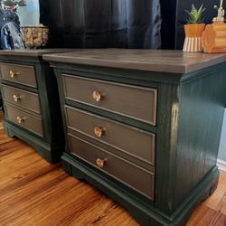 Modern Matching Nightstands 