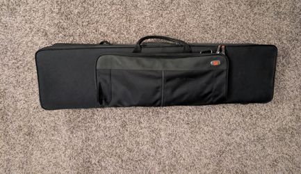 Bass clarinet and case