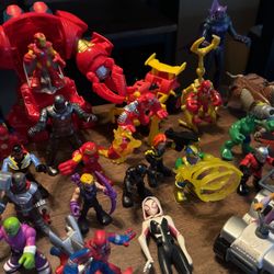 (Not Free) Imaginext Marvel Toys- As Is See Price Info Below