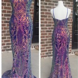 Elegant Long Dress Size XL