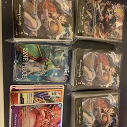 One piece cards lot