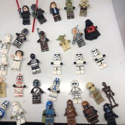 Lego Star Wars Minifigures Lot